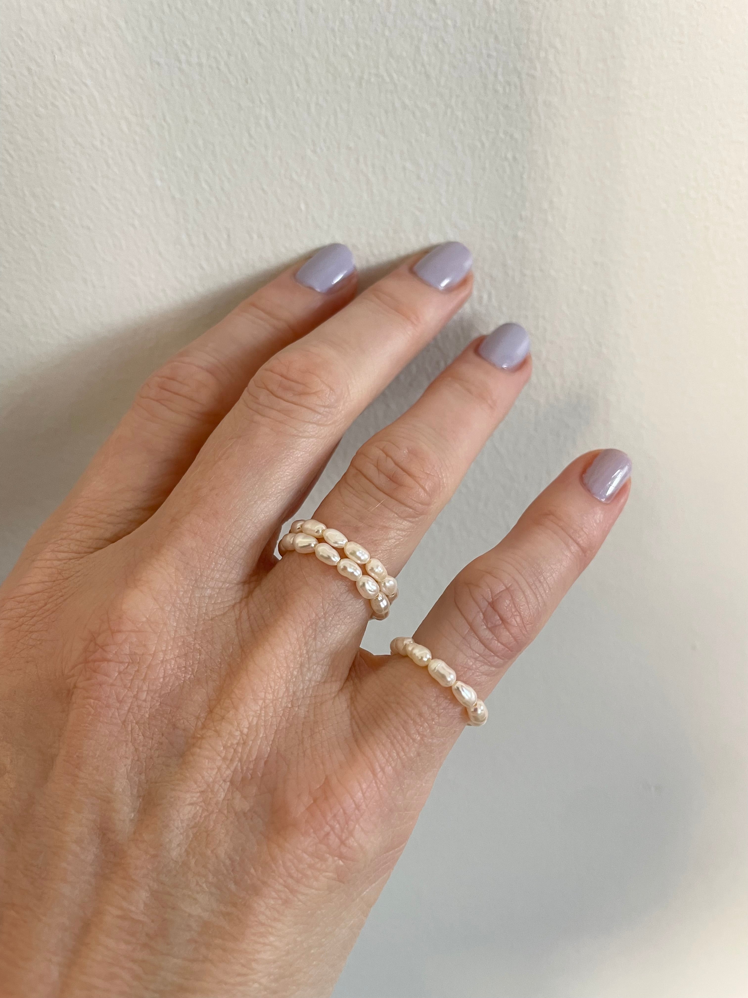 Seed Pearl Ring