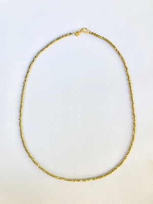 GOLD STONE NECKLACE
