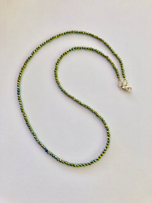 GREEN STONE NECKLACE