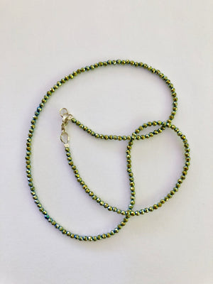 GREEN STONE NECKLACE
