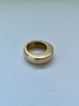 GOLD HIGH RISE STACKER RING