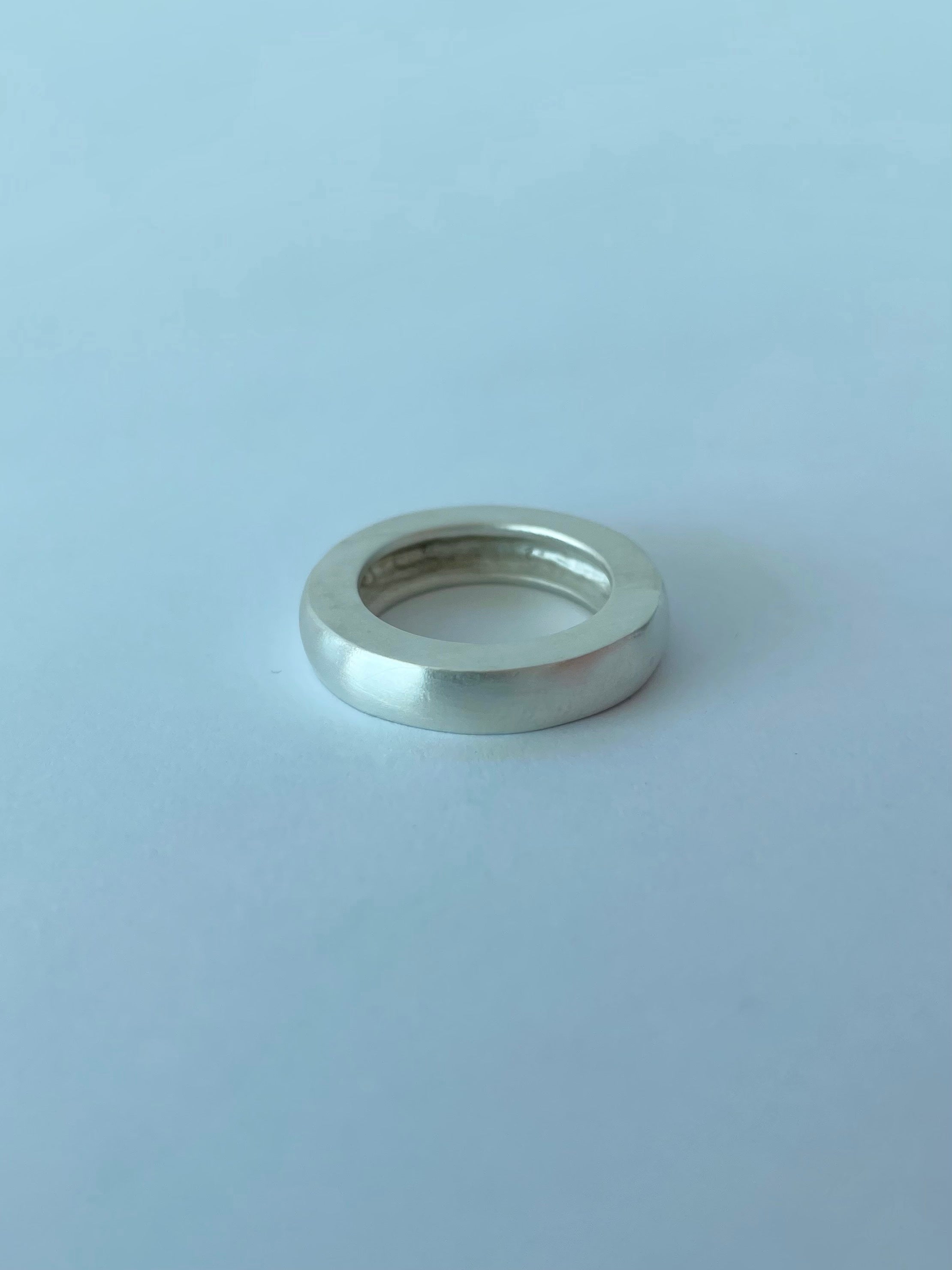 SILVER STACKER RING