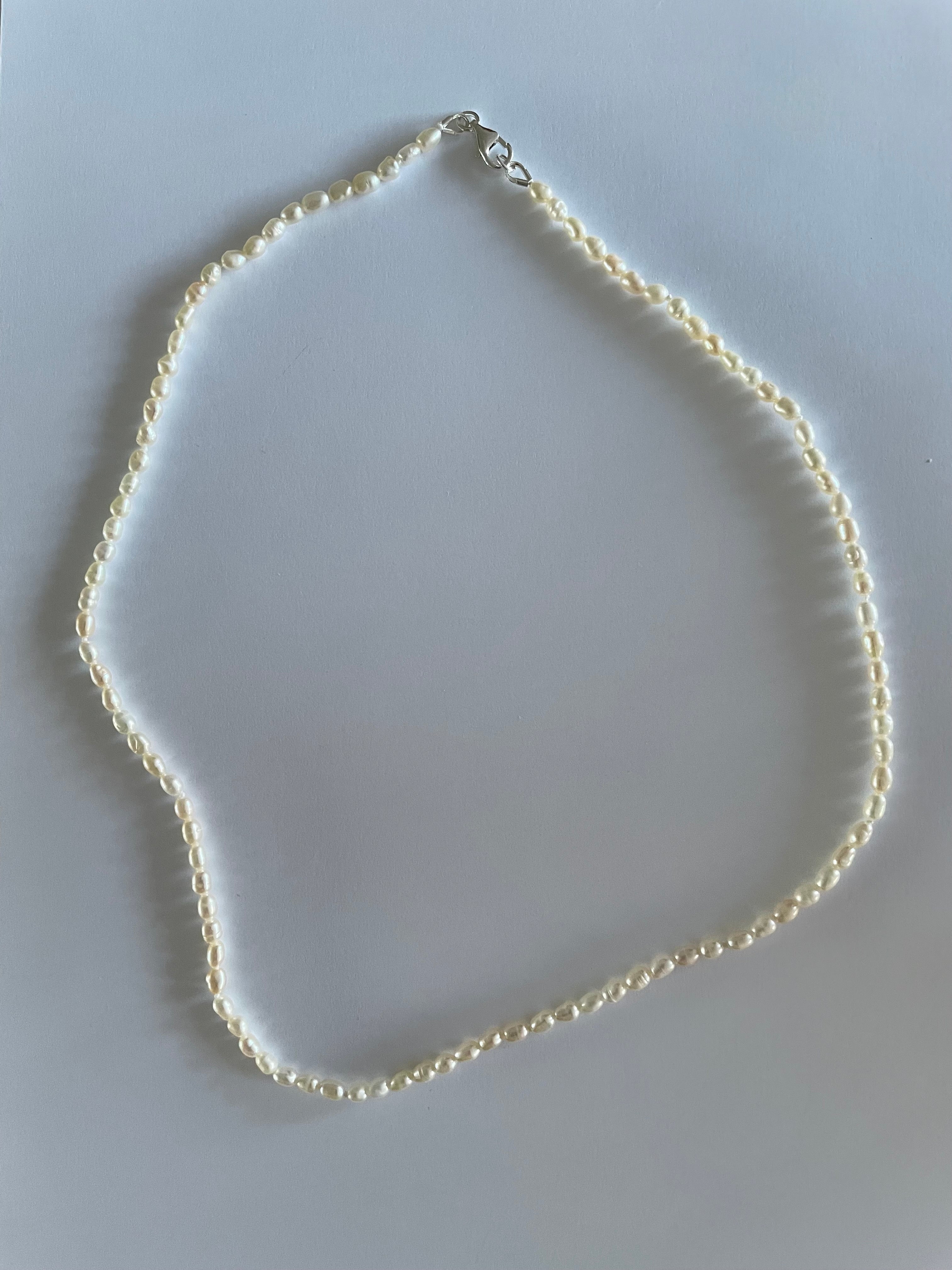 SEED PEARL CHOKER NECKLACE